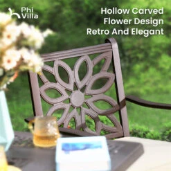 7-Pcs Patio Dining Set Of Cast Aluminum Chairs And Round Table-Phi Villa -Phi Villa 077 2024.5.22 05 1