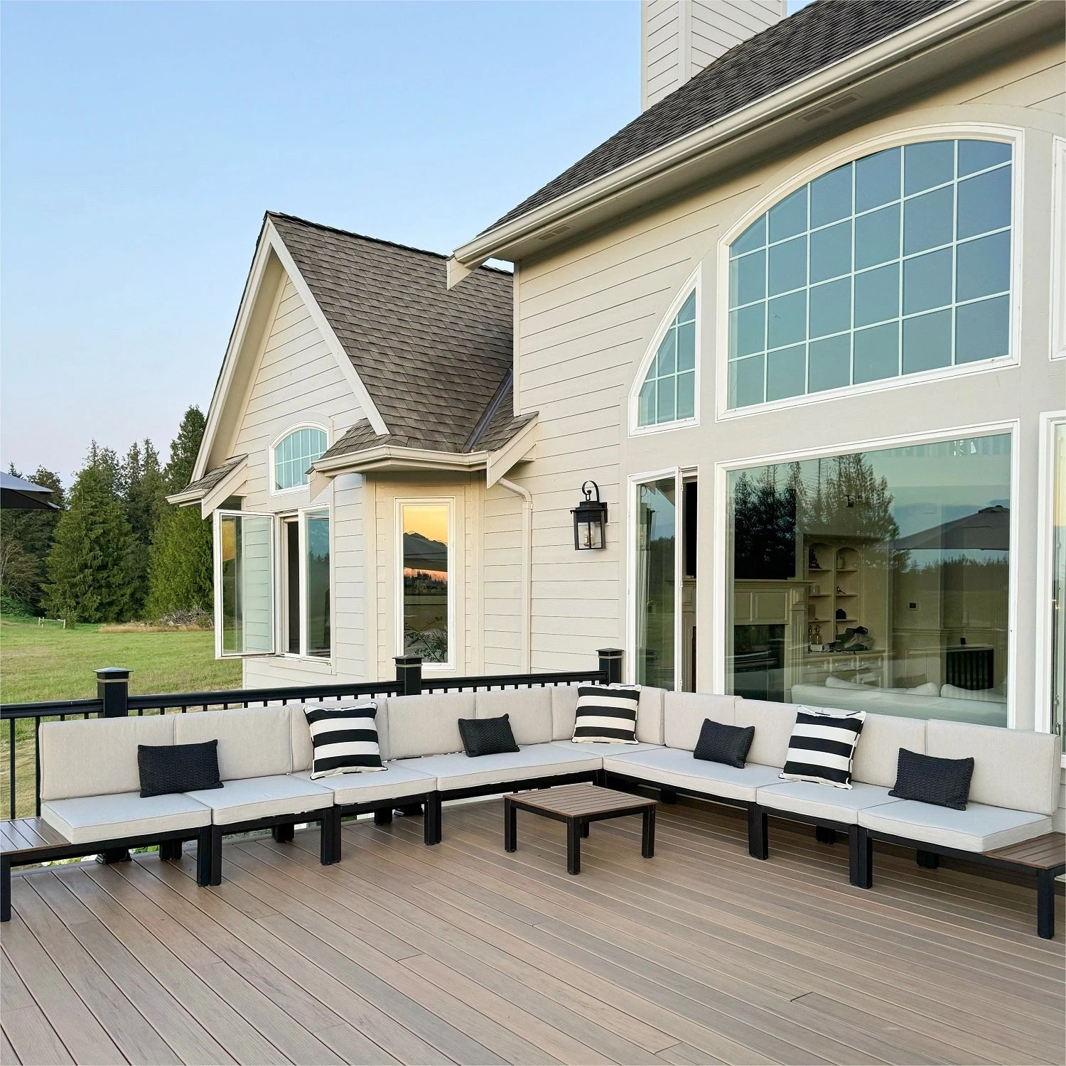 Phi Villa 6 Seater Outdoor Couch Modern Sectional Sofa With Cushions 21 Phi Villa 6 Seater Outdoor Couch Modern Sectional Sofa With Cushions - Image 19