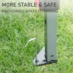 PHI VILLA 10x10Ft Pop Up Canopy Tent With Wheeled Bag,Straight Legs, 100 Sq. Ft -Phi Villa 16 324f41ba cf7c 41a4 9995 fa98b64200fc