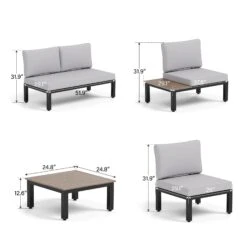 Phi Villa 6 Seater Outdoor Couch Modern Sectional Sofa With Cushions 30 Phi Villa 6 Seater Outdoor Couch Modern Sectional Sofa With Cushions -Phi Villa 1 5ae86b51 7d6f 492a 85fc f2b9f798469d