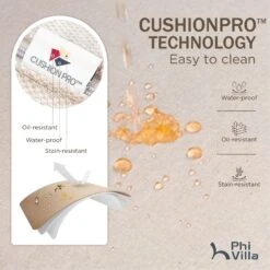 Phi Villa 7-Seater Outdoor Elegant Sofa Set With Cushions & Metal Coffee Table -Phi Villa 1 1 4 fce742d5 d4f6 46fa b118 9190cf022f43