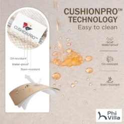 Phi Villa 4-Seater Outdoor Steel & Rattan Conversation Sofa Set With Square Fire Pit Table -Phi Villa 2 05 ae38cc8e c664 484b a665 0e8f742b2ec9