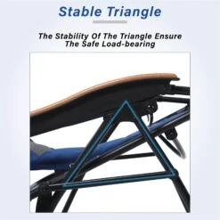 Phi Villa Patio Padded Oversize Recliner Zero Gravity Chair With Cup Holder -Phi Villa 2022.3.29 4 b549f646 3cc6 412f 8fa7 0e3a85369777