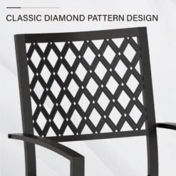 PHI VILLA 7-Piece Patio Dining Set 6 Steel Fixed/Swivel Chairs & Rectangle Table -Phi Villa 2023.9.11 3 6369ce56 8089 4dde 9a6f 03f608d1f2c1