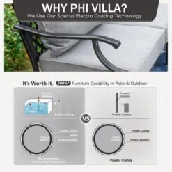 Phi Villa 7-Seater Patio Steel Sofa With Cushions And Multi-fuctional Ottomans 28 Phi Villa 7-Seater Patio Steel Sofa With Cushions And Multi-fuctional Ottomans -Phi Villa 2024.2.19 2 01 19bc0083 f76e 4284 90c3 55f8c06f2b70