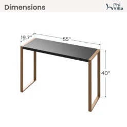 Phi VIlla 40" High-Top Outdoor Bar Table With Stylish 3D Ocean Stone Design -Phi Villa 2025.03.19 PV 485 PV 1