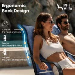 7-Piece Outdoor Dining Set With Textilene Swivel Chairs For Garden,Deck PHI VILLA -Phi Villa 2 6bf9a6ed 5dda 48d9 9b46 0498c6d9e2a9