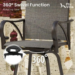 7-Piece Patio Bar Set With 6 Bar Stools For Poolside, Graden PH VILLA -Phi Villa 2 c330915a 0c79 4265 abff 1f5b979d4cad 2