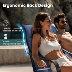 7-Piece Patio Dining Set With Upgraded Padded Textilene Chairs For Deck, Backyard PHI VILLA -Phi Villa 2 cd50440f 8fc9 4fba 9110 b9e12eba2282