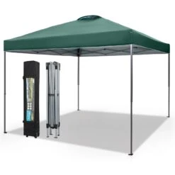 PHI VILLA 10x10Ft Pop Up Canopy Tent With Wheeled Bag,Straight Legs, 100 Sq. Ft -Phi Villa 3 d5c2236c 3b62 4b5e aa61 ee6d3265f470