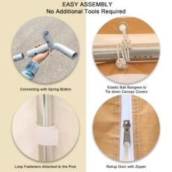 PHI VILLA 10x20 Ft Heavy Duty Carport Canopy Instant Garage With Removable Sidewalls And Doors -Phi Villa 3 ecaddb7a 9175 433d 83cc 1a74edb33674