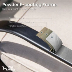 PHI VILLA Outdoor Steel Swivel Cushioned Bar Stools With Pillows -Phi Villa 407 PV 2024.6.17 3 7d644c56 9b5f 4669 adab bf2971c613ec