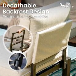 Phi Villa 6-Seater Patio Couch Modern Sectional Sofa With Cushions -Phi Villa 4 ffdab230 f183 4649 a951 7eb070e0f229
