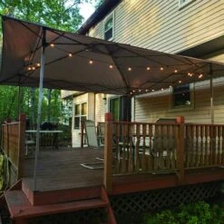 Phi Villa 13' X 13' Straight Leg Pop-up Canopy Party Gazebo, 169 Sq. Ft Of Shade -Phi Villa 7 832d8c85 386e 40d0 858a 67ee217fddcf