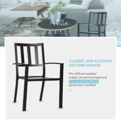 7-Piece Patio Dining Set With Stackable Chairs For Balcony, Porch PHI VILLA 26 7-Piece Patio Dining Set With Stackable Chairs For Balcony, Porch PHI VILLA -Phi Villa 81ys2a6GjtL. SL1500 0aacd379 ac05 41f3 aff6 1c27a640dbd4