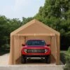 PHI VILLA 10x20 Ft Heavy Duty Carport Canopy Instant Garage With Removable Sidewalls And Doors -Phi Villa 91Q8tgFSmQL 1