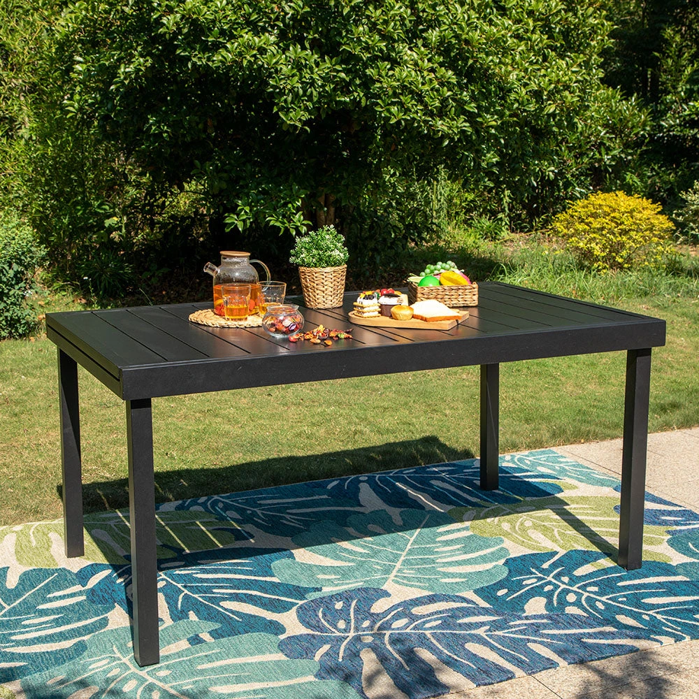 6-8 Person Extenable Outdoor Dining Table PHI VILLA 9 6-8 Person Extenable Outdoor Dining Table PHI VILLA - Image 7