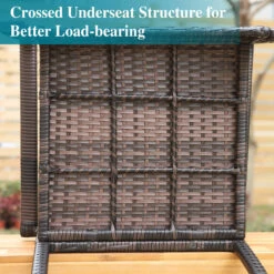 PHI VILLA 7 Piece/ 9 Piece Outdoor Dining Set With Rattan Cushioned Chairs & Extendable Steel Table -Phi Villa IMG 3651 fc16092e 042b 4441 8cbf 9e3f3510ce70