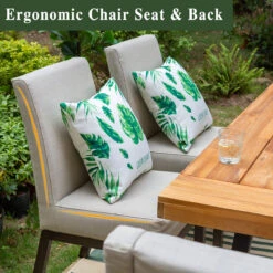 PHI VILLA Patio Textilene Padded Fixed Dining Chairs, Set Of 2 17 PHI VILLA Patio Textilene Padded Fixed Dining Chairs, Set Of 2 -Phi Villa IMG 5408 2728ed7c 4e43 45b9 b34d 24843f23d758