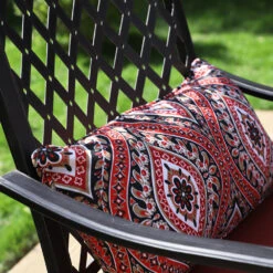 Outdoor Bohemian Swivel Bar Stools Set For Garden, Bar-PHI VILLA -Phi Villa IMG 6489