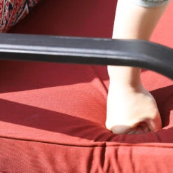 Outdoor Bohemian Swivel Bar Stools Set For Garden, Bar-PHI VILLA -Phi Villa IMG 6497