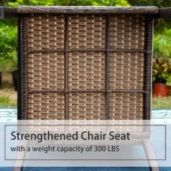 PHI VILLA 7-Piece Outdoor Dining Set With 6 Rattan Chairs & Acacia Wooden Table 24 PHI VILLA 7-Piece Outdoor Dining Set With 6 Rattan Chairs & Acacia Wooden Table -Phi Villa IMG 9311 01 f6a9a8bb 3afc 4748 9dfe 558d354ee1a2