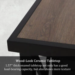 Phi Villa Outdoor Double-Shelf Movable Kitchen Island Cart -Phi Villa IMG 9796