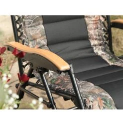 PHI VILLA Oversized Padded Zero Gravity Chair Adjustable Recliner With Cup Holder -Phi Villa LB 16258 54cdf1a6 827a 4340 bd61 6ef746b20f80