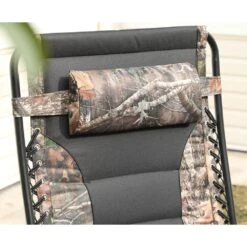 PHI VILLA Oversized Padded Zero Gravity Chair Adjustable Recliner With Cup Holder -Phi Villa LB 16260 c9c008ec 15a7 4e97 a468 1c9bf02dd6de