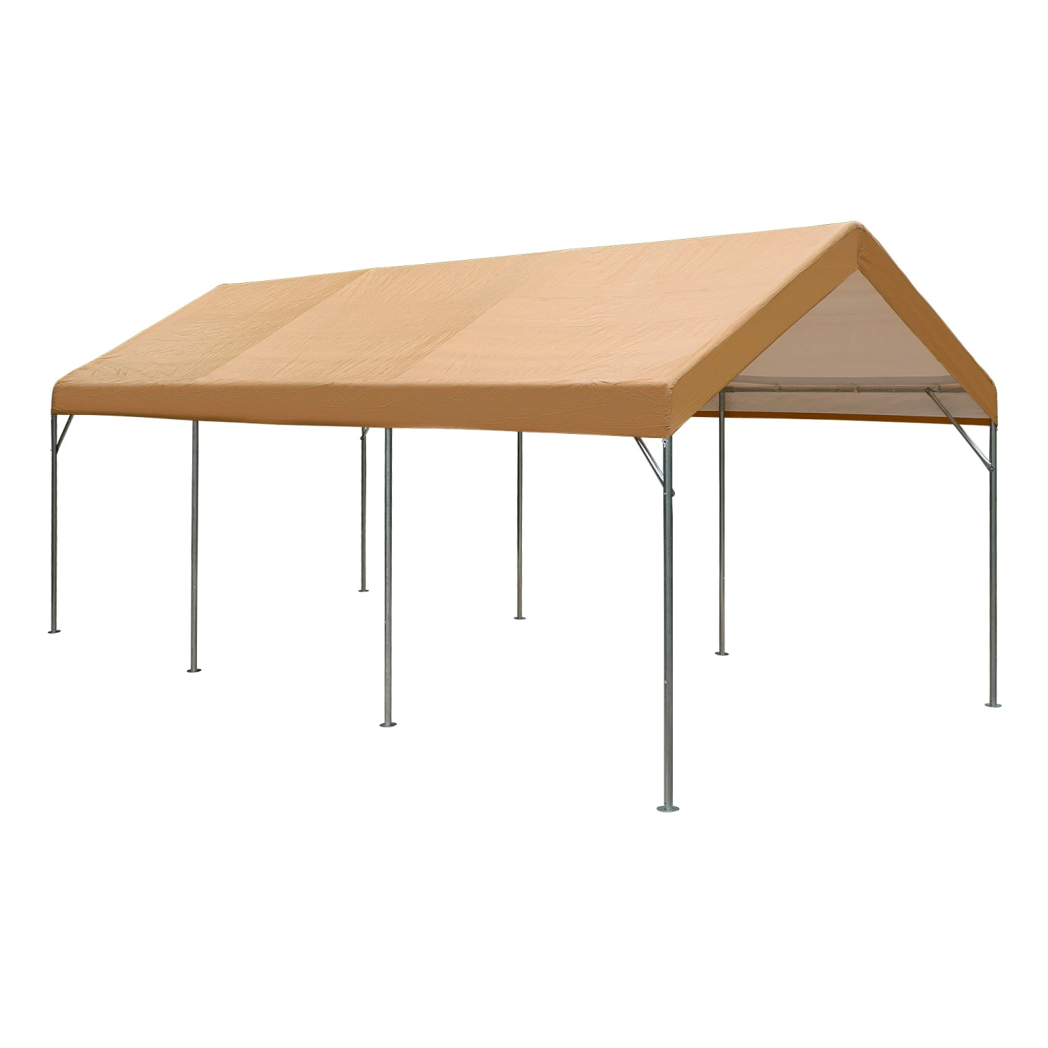 PHI VILLA 10x20 Ft Heavy Duty Carport Car Canopy Instant Garage Party Tent 4 PHI VILLA 10x20 Ft Heavy Duty Carport Car Canopy Instant Garage Party Tent - Image 2