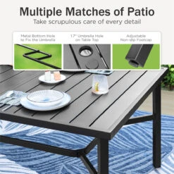 Phi Villa 8-seat Outdoor Dining Set With High-back Swivel Chairs -Phi Villa PV 453 PV 3 c3eea754 aebd 456f 875d 1683e1a9a39b