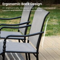 Patio Textilene Dining Chairs Set For Lawn, Front Porch PHI VILLA -Phi Villa PV 2024.3.24 4 7c53a787 3ebe 4fdc 925e f1166551fda6