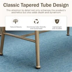 Phi Villa 5-Seater Windsor Sofa Set With Coffee Table, Iron Patio Sofa With Faux Wood Grain Finish -Phi Villa Phi Villa 5 Seater Windsor Sofa Set with Coffee Table05 bd34a517 2b72 4bf0 9ca3 f308948f5d1c