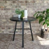 Phi Villa Outdoor Steel Round Small Coffee Table Bistro Table -Phi Villa Phi Villa Outdoor Steel Round Small Coffee Table Bistro Table dc31ba9b 6dd8 493e b4f5 bf3dc56b2c9c