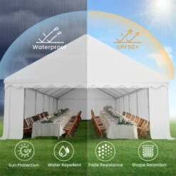 Phi Villa 20'x40' Heavy Duty Wedding Party Tent Outdoor Gazebo Shelter -Phi Villa Phi Villa 20 x40 Heavy Duty Wedding Party Tent02
