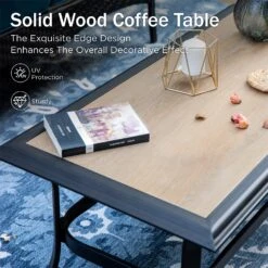 Phi Villa 7-Seater Wicker & Steel Outdoor Conversation Sofa Sets With Loveseat -Phi Villa Phi Villa Wicker And Steel patio Conversation Sofa09 ca9ccaa0 e0a5 42af 9108 73357d17d716