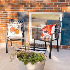 PHI VILLA 7-Piece Patio Dining Set 6 Steel Fixed/Swivel Chairs & Rectangle Table -Phi Villa QQ 20220926105310 1e04d9f1 18a0 4c18 8162 e67b62b59e54