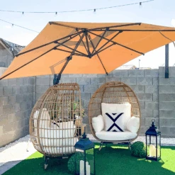 PHI VILLA 10ft Patio Square Umbrella Outdoor Offset Umbrella 30 PHI VILLA 10ft Patio Square Umbrella Outdoor Offset Umbrella -Phi Villa QQ 20230710141409