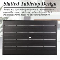 7-Piece Patio Dining Set With Upgraded Textilene Padded Chairs For Deck, Backyard PHI VILLA -Phi Villa b7918360664d6d9e7251f9eb20ee7549 cbb3ea2e d665 43d1 a8c4 f7263c720926