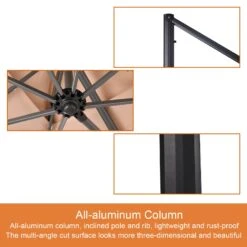 PHI VILLA 10ft Patio Square Umbrella Outdoor Offset Umbrella 26 PHI VILLA 10ft Patio Square Umbrella Outdoor Offset Umbrella -Phi Villa c5b5b8b5b37092ba11f28cd76ef1e7dd dbadf753 978f 4c73 98dc 693d2dc39afc