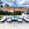 PHI VILLA 15ft 11-Color Double-Sided Patio Extra Large Twin Umbrella -Phi Villa c9ebf776602493aa6fc17cc7eb4b8bb6