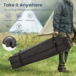 Phi Villa 10’ X 10’ Pop Up Canopy Tent With Sidewall 4 In 1 Outdoor Patio Gazebo -Phi Villa phi villa 10 x10 pop up canopy tent29