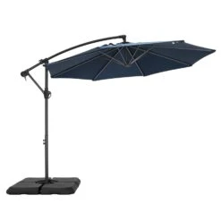 PHI VILLA 10ft Banana Parasol Umbrella Outdoor Offset Umbrella -Phi Villa phi villa 10ft banana parasol umbrella outdoor offset umbrella 9 60de6faf 2503 4067 beb1 528e9e23e6d7