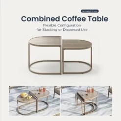 Phi Villa 5-Seater Patio Curved Metal Wood-Like Sofa Set -Phi Villa phi villa 5 seater patio metal wood like curved sofa set10