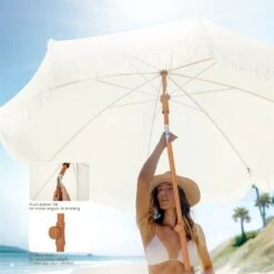 Phi Villa -Phi Villa phi villa 7ft beach tassel umbrella06