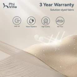 PHI VILLA 9X12ft Hydraulic Cantilever Patio Parasols Umbrellas -Phi Villa phi villa 9x12ft hydraulic cantilever umbrella outdoor patio parasols umbrellas 5 f3b9bf6a a5da 4138 978b 75b81e9886b3