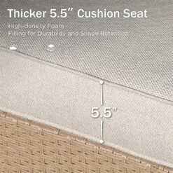 Phi Villa Patio Furniture Classic Garden Wicker Conversation Sofa Set -Phi Villa phi villa classic garden wicker coversation sofa04 034d2d8a c00c 47f6 9afc 824bfa8c36a3