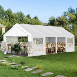 Phi Villa Heavy Duty Party Tent Wedding Event Shelter With Removable Sidewalls -Phi Villa phi villa heavy duty party tent wedding event shelter with removable sidewalls1