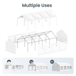 Phi Villa Heavy Duty Party Tent Wedding Event Shelter With Removable Sidewalls -Phi Villa phi villa heavy duty party tent wedding event shelter with removable sidewalls4