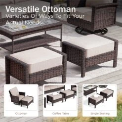 Phi Villa Patio Rattan Furniture Wicker 7-Seater Outdoor Swivel Sofa Sets 38 Phi Villa Patio Rattan Furniture Wicker 7-Seater Outdoor Swivel Sofa Sets -Phi Villa phi villa outdoor 7 seater sofa rattan furniture17